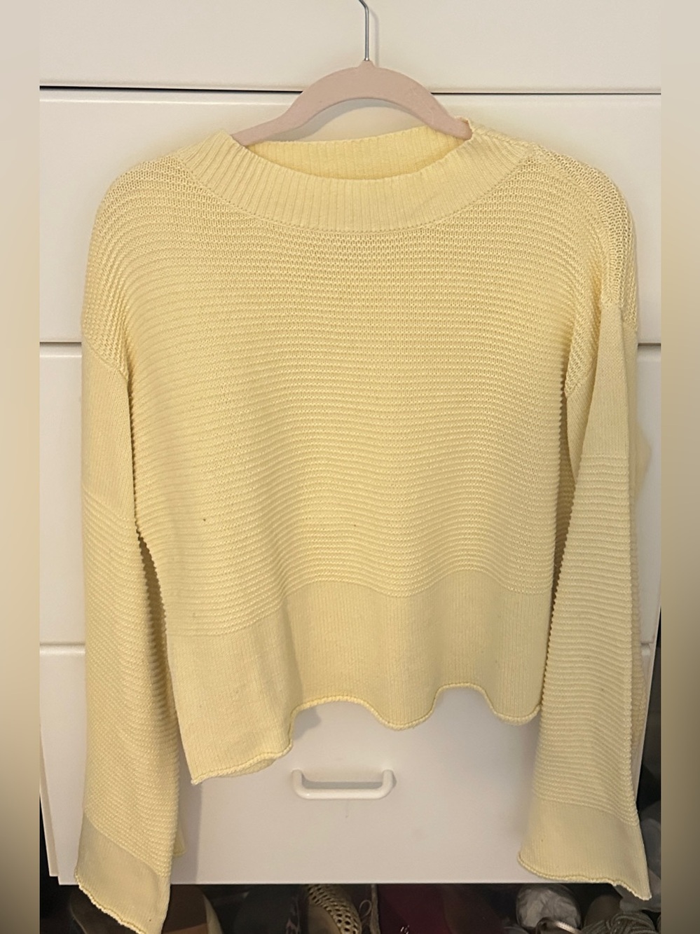 Princess Polly Pale Yellow Sweater Set